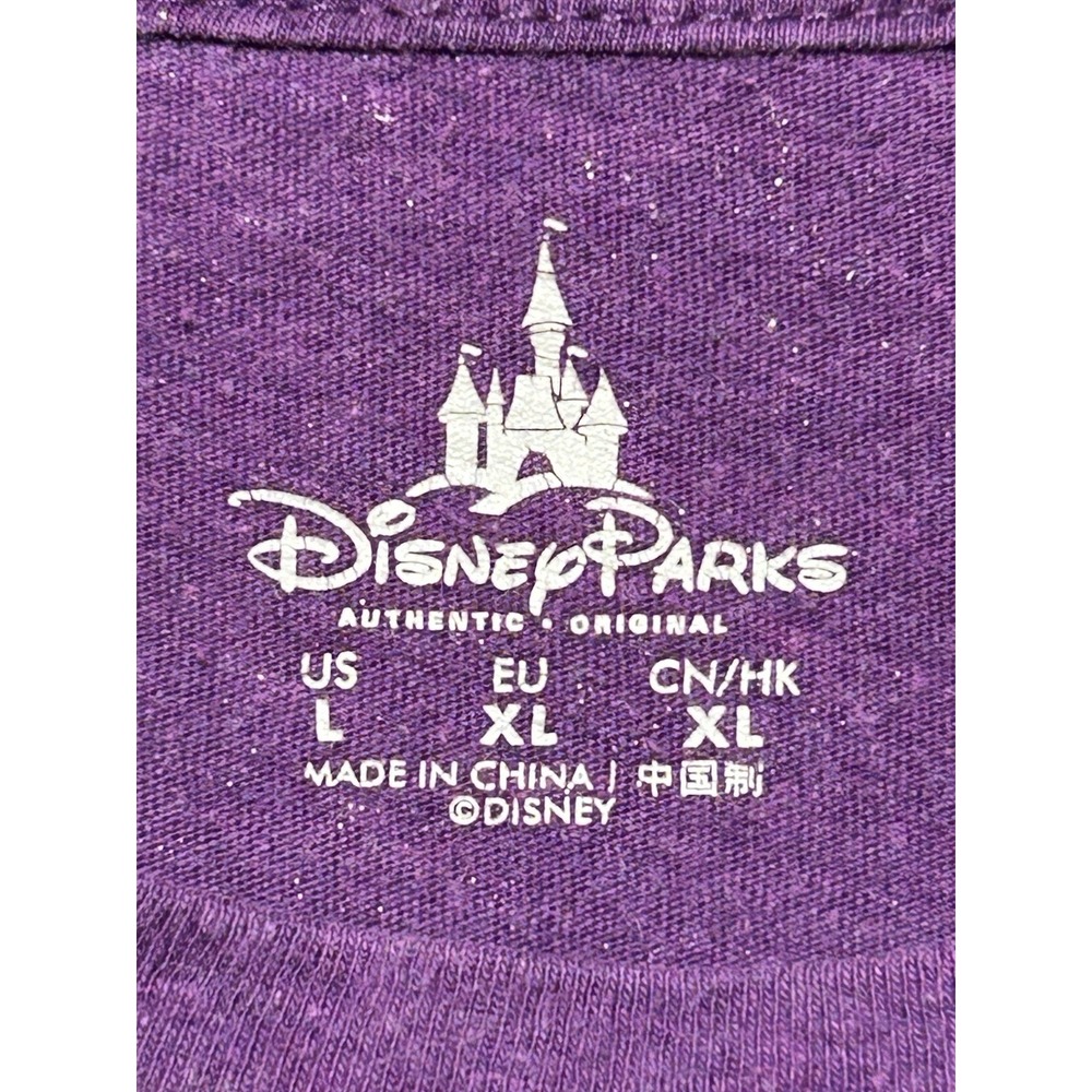 Disney Parks Women's‎ Size 1X Mickey Mouse Shirt Purple With Silver Sparkles - Picture 6 of 9